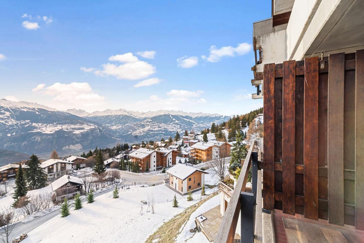Chaleureux Studio A Anzere, Accessible A Ski, Proche De Tout מראה חיצוני תמונה