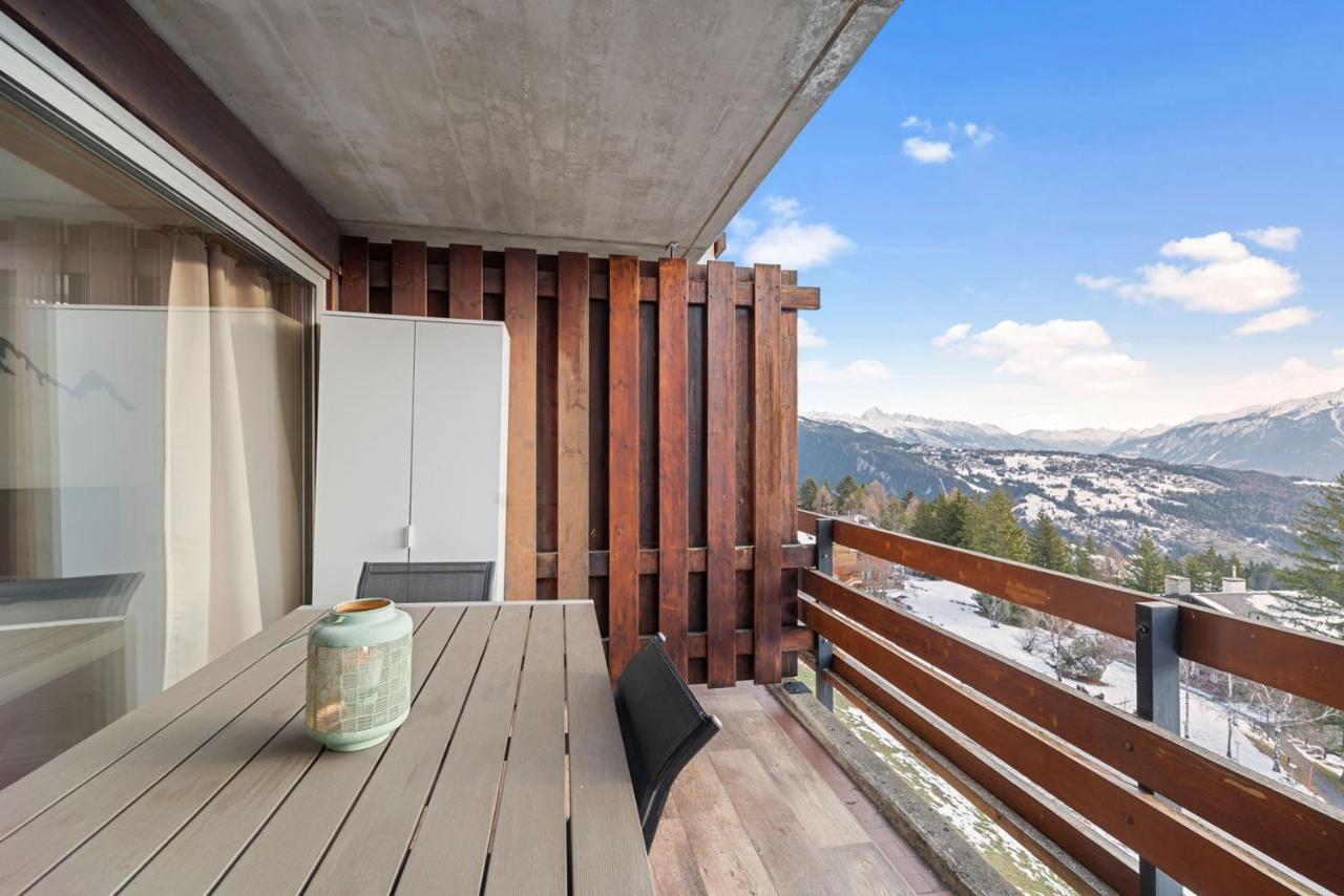 Chaleureux Studio A Anzere, Accessible A Ski, Proche De Tout מראה חיצוני תמונה